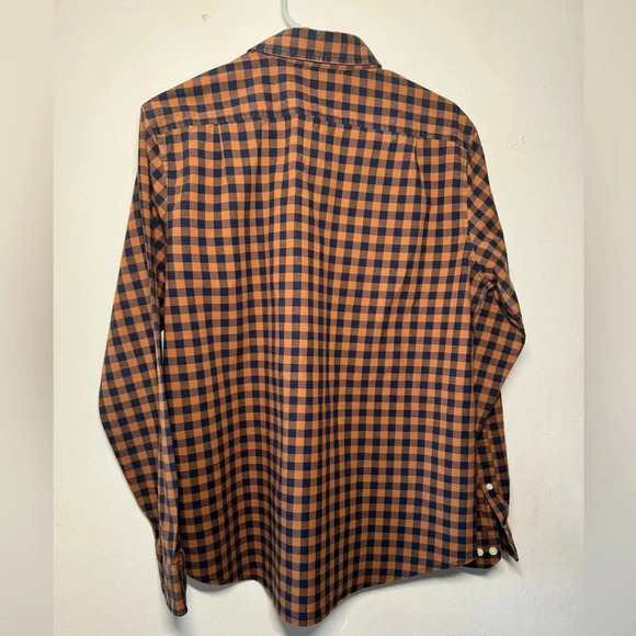 Goodfellow & Company | Men’s Button Down | Orange Plaid - Picture 7 of 12